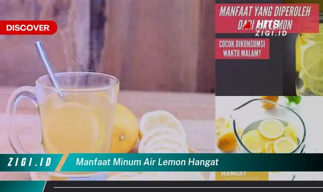 Temukan Manfaat Minum Air Lemon Hangat yang Jarang Diketahui