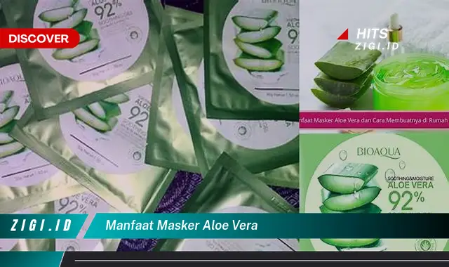 Temukan Manfaat Masker Aloe Vera yang Jarang Diketahui