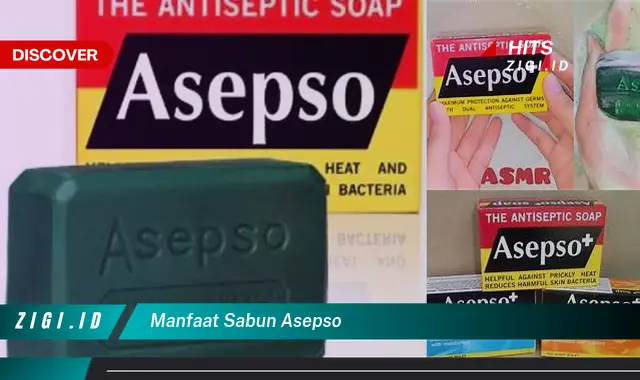 Temukan 7 Manfaat Sabun Asepso yang Jarang Diketahui