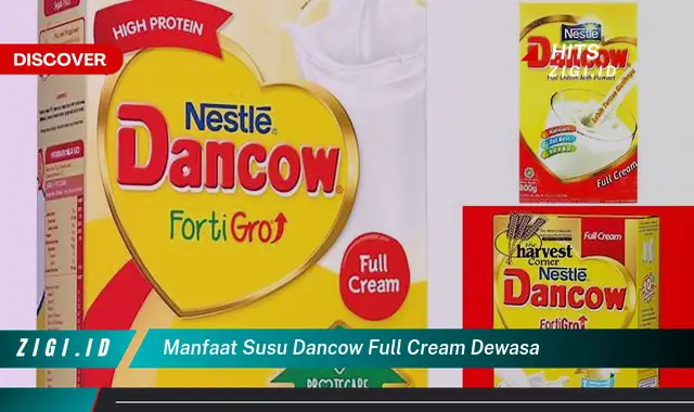 6 Rahasia Manfaat Susu Dancow Full Cream Dewasa yang Jarang Diketahui