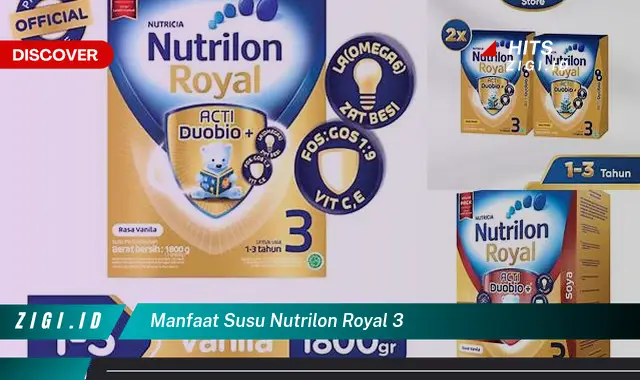 Temukan Manfaat Susu Nutrilon Royal 3 yang Jarang Diketahui