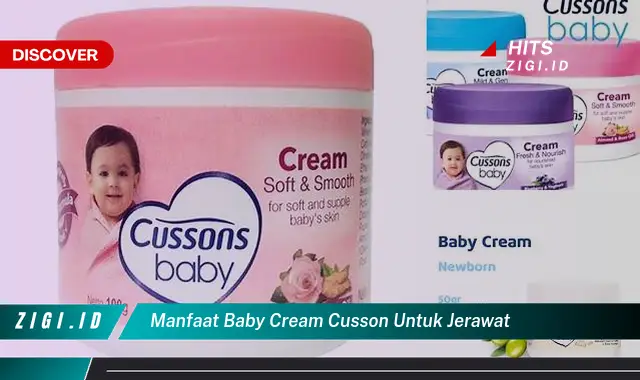 Temukan Beragam Manfaat Baby Cream Cussons untuk Jerawat yang Jarang Diketahui