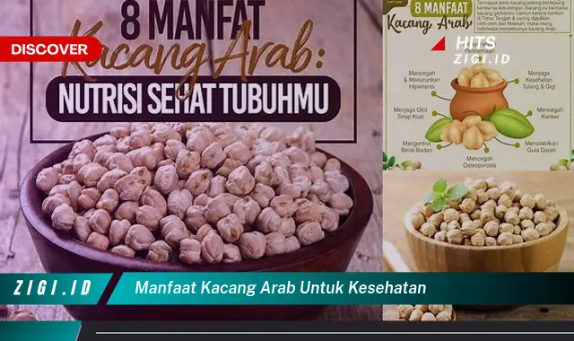 Temukan 7 Manfaat Kacang Arab untuk Kesehatan yang Jarang Diketahui