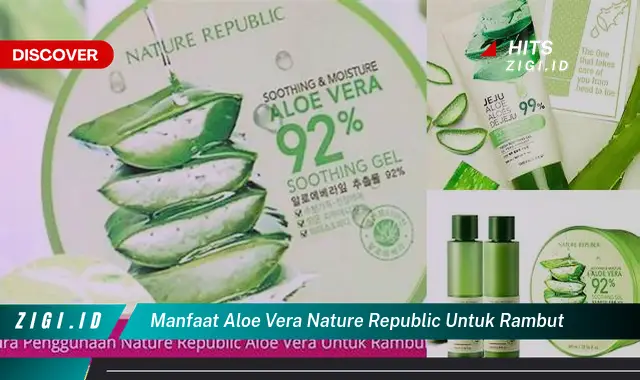 Temukan Rahasia Aloe Vera Nature Republic untuk Rambut yang Sehat dan Berkilau
