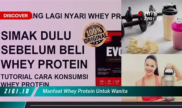Temukan Manfaat Wajib Tahu Whey Protein Bagi Wanita