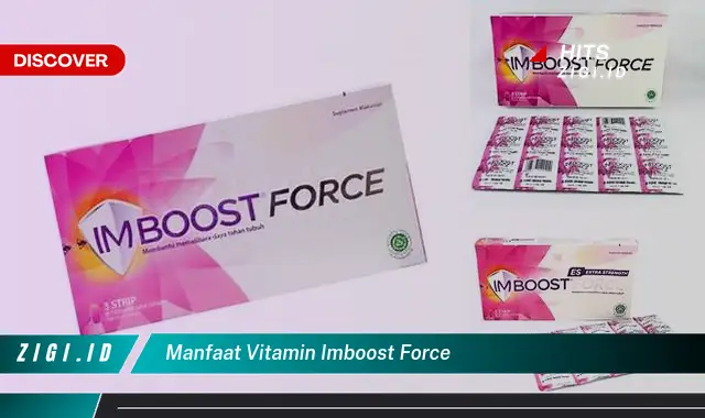 Temukan 7 Manfaat Vitamin Imboost Force yang Jarang Diketahui